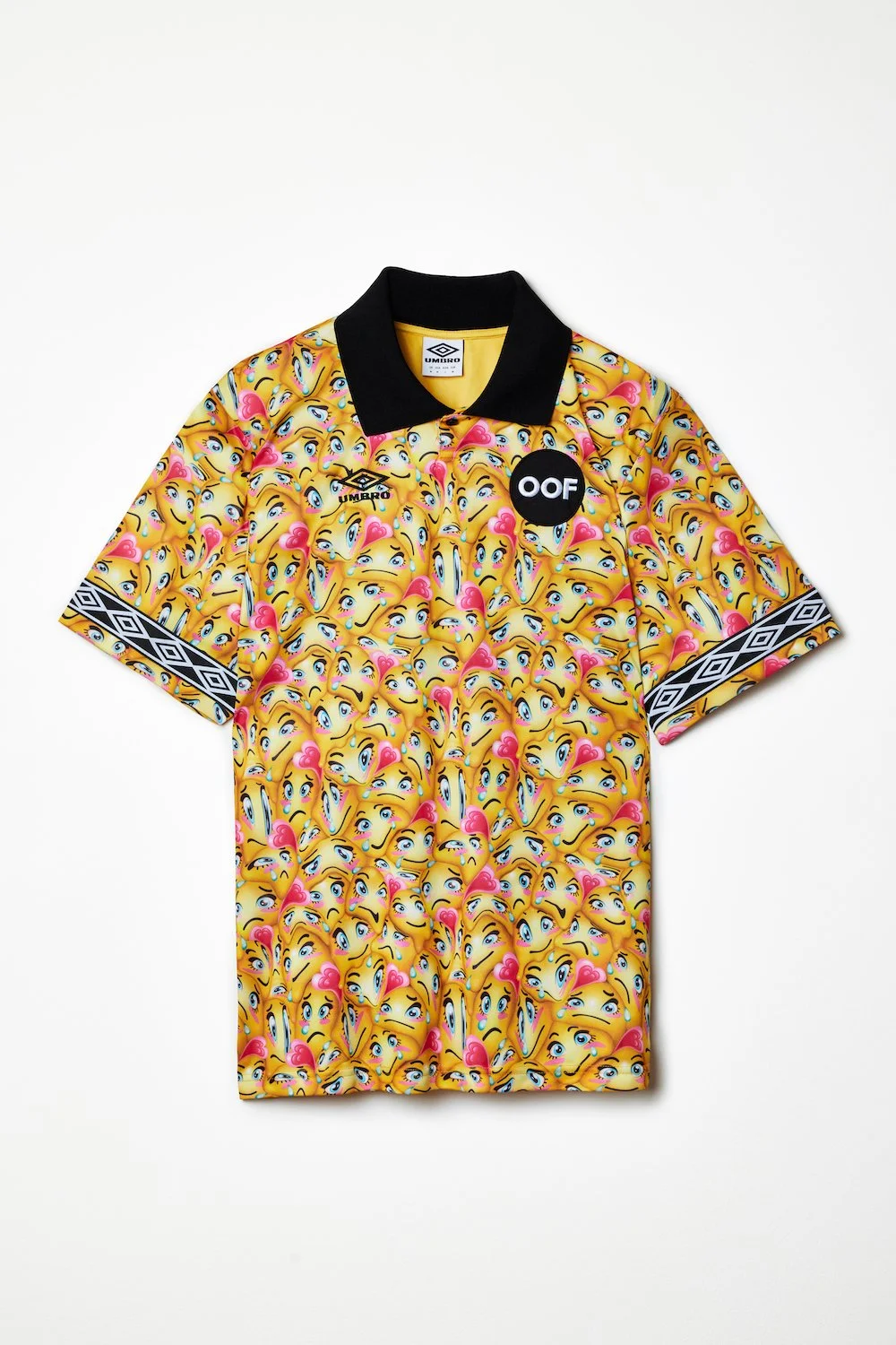 UMBRO THE FRKS FOOTBALL CLUB シャツ Rachel Maclean football shirt for OOF x UMBRO — OOF GALLERY